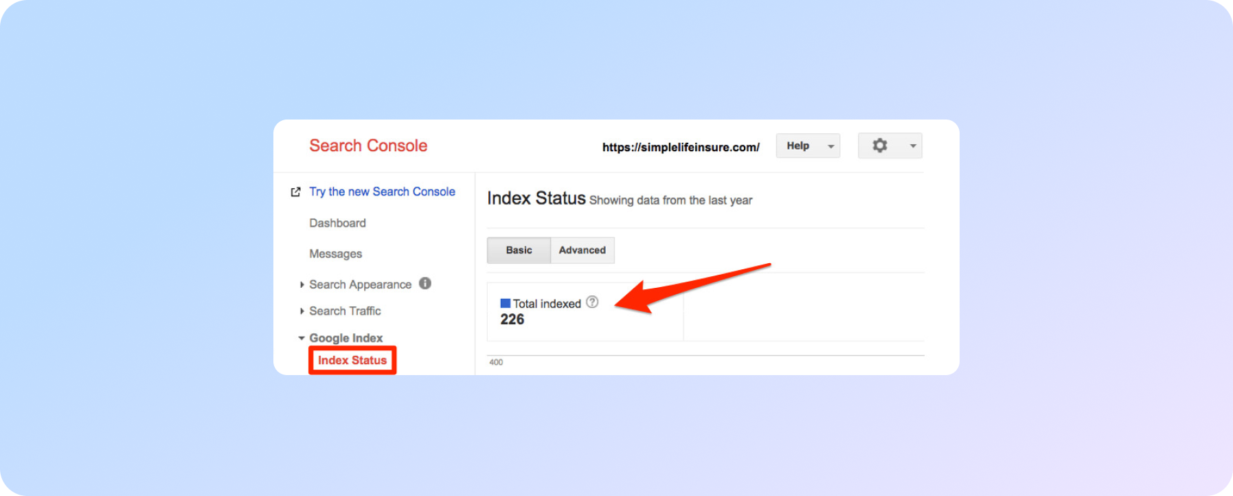 аналіз сайту в google search console
